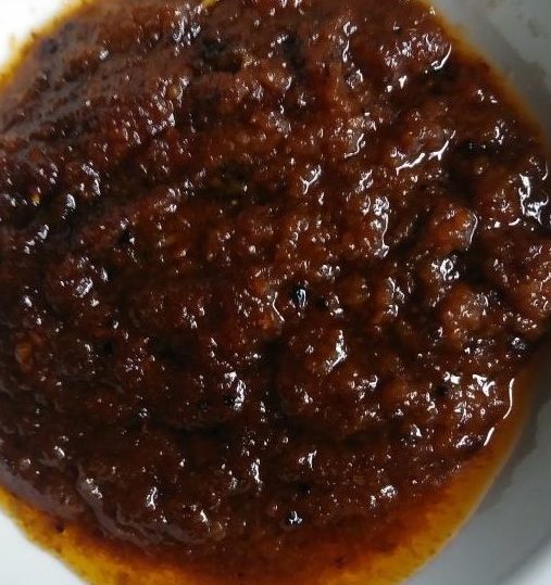 Telande - 🌴COCONUT OILED SHITO🌴 (black pepper sauce) Shito, is the word  for pepper in Ga, Shito sauce consists primarily of dried fish, ginger,  smoked shrimps, garlic, dried chili, tomato paste, vegetable