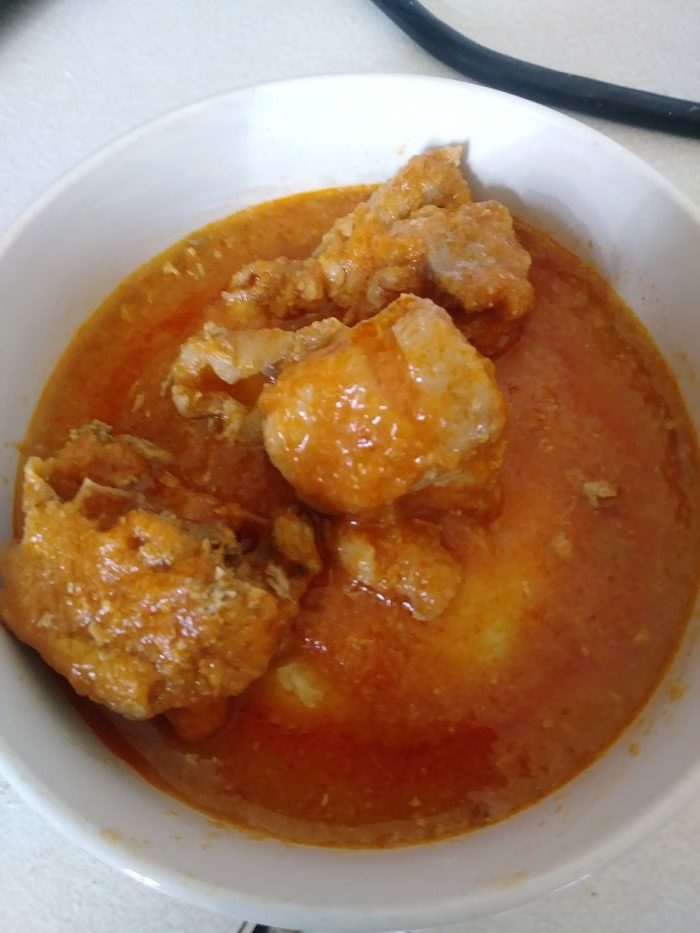 Gingery Ghanaian Chicken Soup