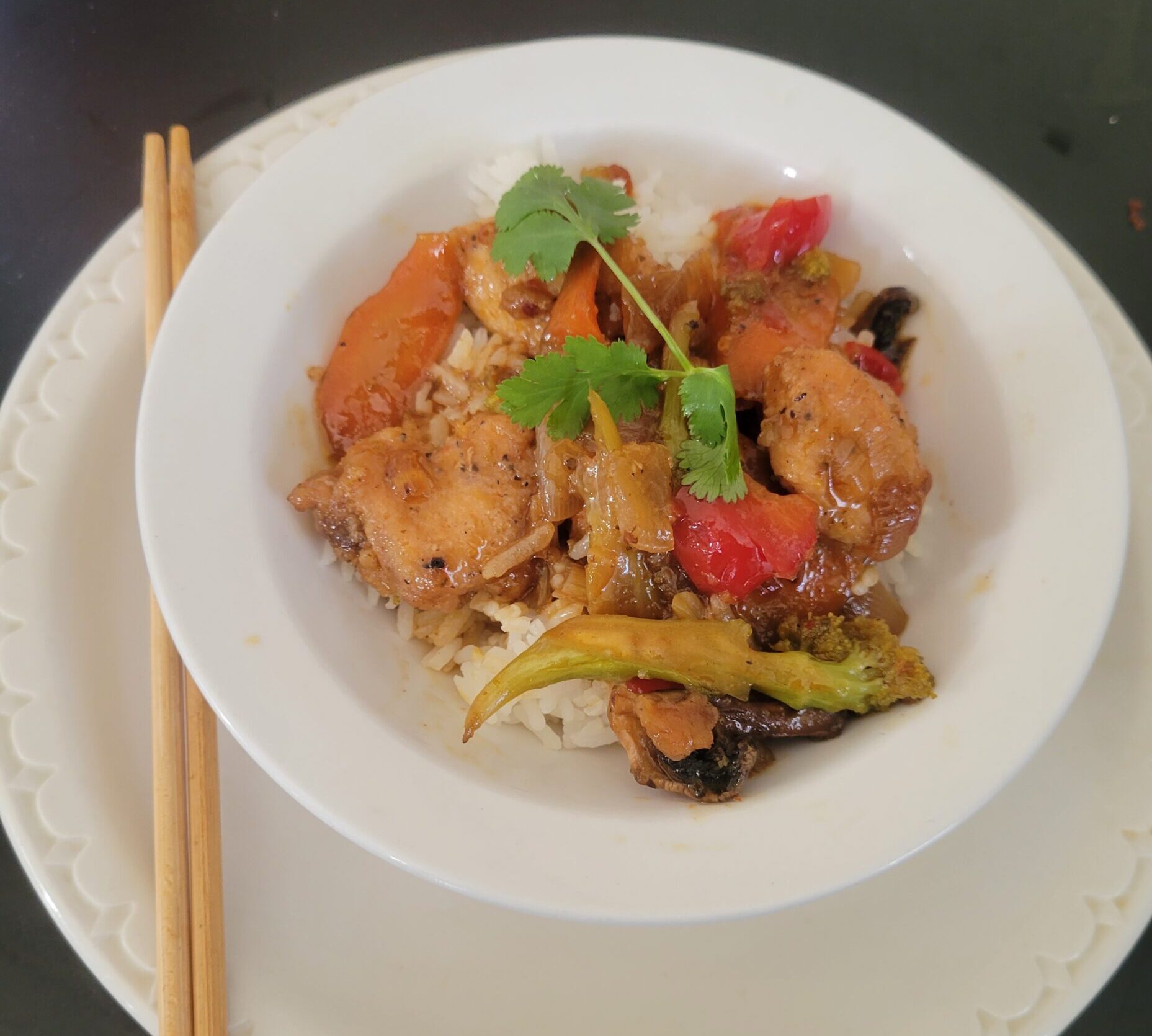 EASY Sweet and Spicy Chicken Stir-Fry