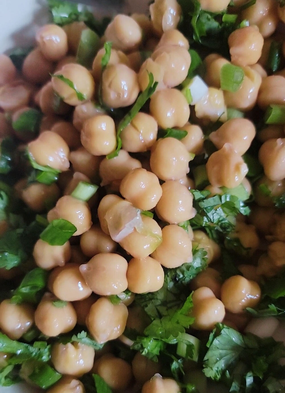 The Perfect Simple Chickpea Salad